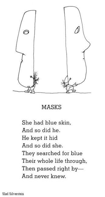 masks poem